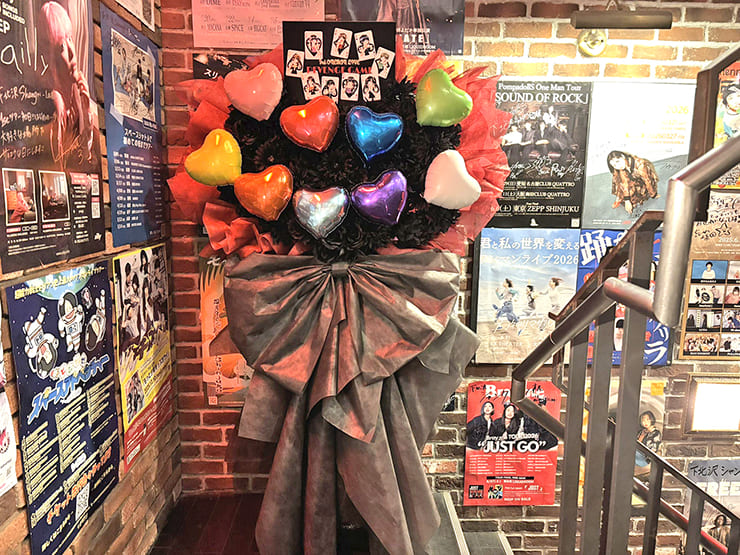 アイドルは下剋上様のライブ公演祝いフラスタ @下北沢シャングリラ