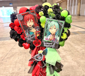 Switch 逆先夏目様 ALKALOID 風早巽様の #スタライ 10th公演祝いフラスタ @幕張メッセ