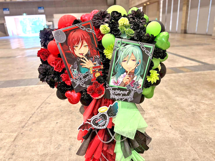 Switch 逆先夏目様 ALKALOID 風早巽様の #スタライ 10th公演祝いフラスタ @幕張メッセ