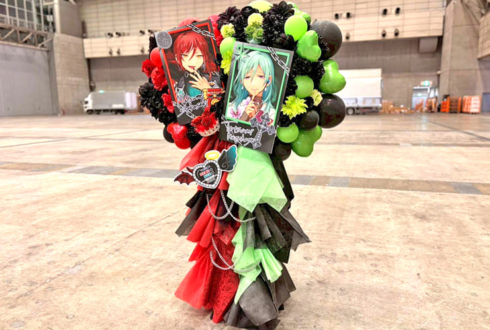 Switch 逆先夏目様 ALKALOID 風早巽様の #スタライ 10th公演祝いフラスタ @幕張メッセ