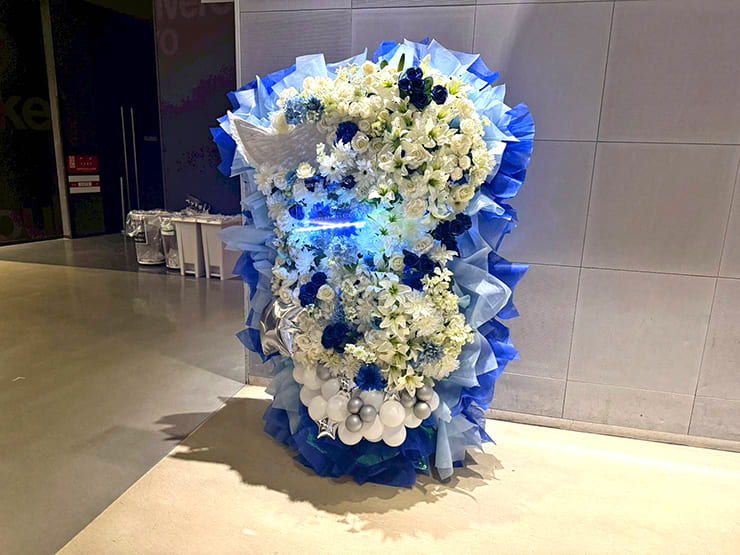 LastResorts CAST ぼたん様のライブ公演祝いフラスタ @Zepp DiverCity