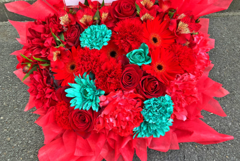 日向坂 上村ひなの様のリアルミーグリ開催祝い花 @京都パルスプラザ