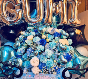 バンドじゃないもん!MAXX NAKAYOSHI ななせぐみ様の生誕祭祝いフラスタ @GARRET udagawa