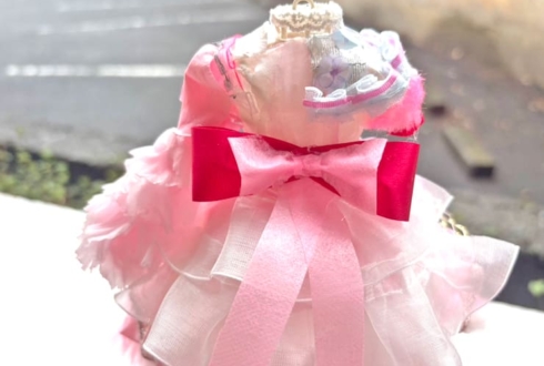 FES☆TIVE 八木ひなた様の卒業ライブ公演祝い花 衣装再現プリザーブドフラワーミニトルソーアレンジ @品川ステラボール