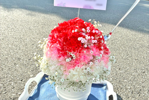 乃木坂46 筒井あやめ様のリアルミーグリ開催祝い花 かき氷アレンジ @幕張メッセ