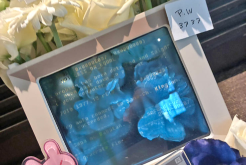 名取さな様のBDイベント「さなのばくたん。」開催祝い花 @川崎チネチッタ