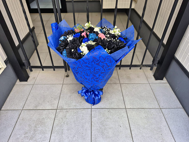 アカツキ 新菜まこ様の生誕祭祝い花束 @WOMBLIVE