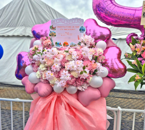 櫻坂46様の5thアニラ公演祝いフラスタ @MUFGスタジアム（国立競技場）