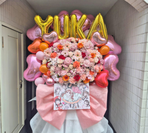 穂村ゆうか様の10周年記念ライブ公演祝いフラスタ @SHIBUYA DIVE