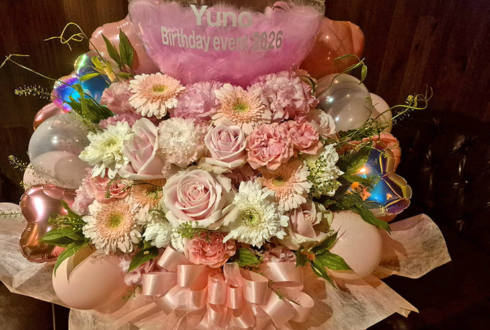 はやしゆの様のBDイベント開催祝い花 @bar liminal