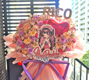 りこ様のBDイベント開催祝いフラスタ @メイドカフェ マジカルツインテール