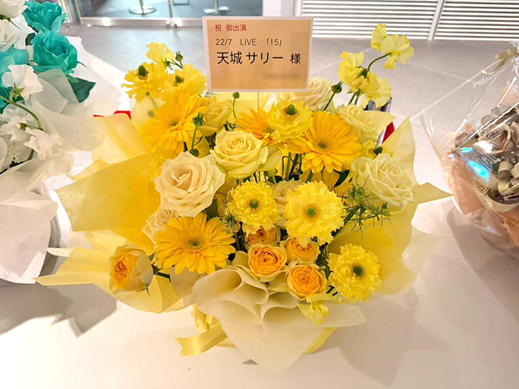 22/7 天城サリー様のライブ公演祝い花 @東京国際フォーラム