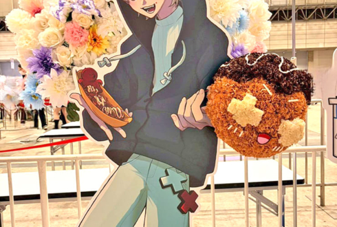 ととみっくす様の #CRフェス 2026出演祝いたこ焼きモチーフフラスタ @幕張メッセ