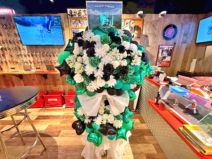 HAL様のBDライブ公演祝いフラスタ @PANDALINDA shinjuku