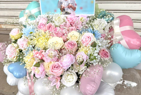 乃木坂46 柴田柚菜様のリアルミーグリ開催祝い花 @幕張メッセ