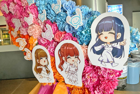 ClariS様のライブ公演祝いフラスタ @Zepp Osaka Bayside