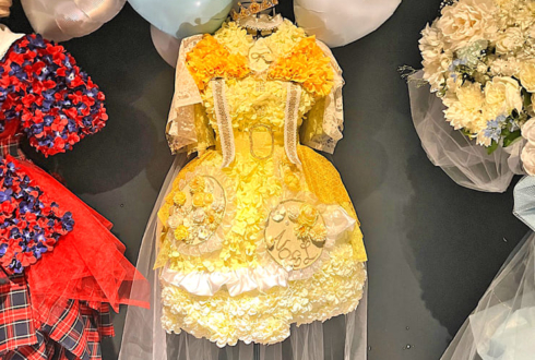 FRUITS ZIPPER 早瀬ノエル様の初ソロライブ公演祝いクラシカルプリンセス衣装再現フラスタ @Zepp DiverCity (TOKYO)