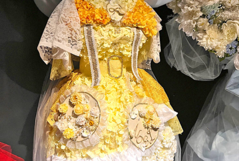 FRUITS ZIPPER 早瀬ノエル様の初ソロライブ公演祝いクラシカルプリンセス衣装再現フラスタ @Zepp DiverCity (TOKYO)