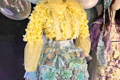 FRUITS ZIPPER 早瀬ノエル様の初ソロライブ公演祝い初期衣装再現フラスタ @Zepp DiverCity (TOKYO)