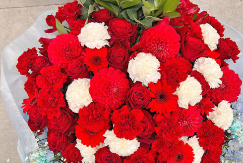 乃木坂46 一ノ瀬美空様のリアルミーグリ開催祝い花 イチゴモチーフアレンジ @幕張メッセ