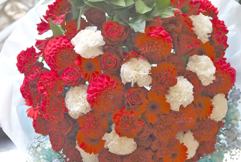 乃木坂46 一ノ瀬美空様のリアルミーグリ開催祝い花 イチゴモチーフアレンジ @幕張メッセ