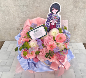乃木坂46 林瑠奈様のリアルミーグリ開催祝い花 @幕張メッセ