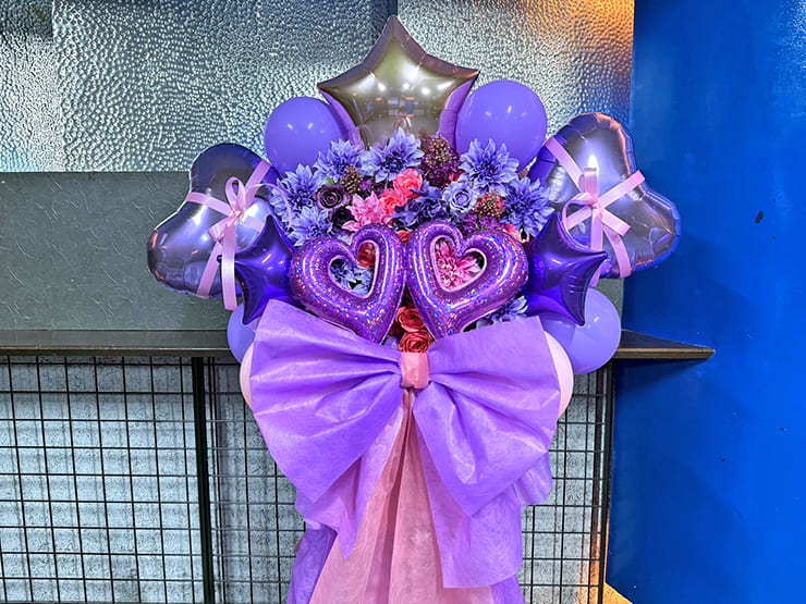 MIMIYU様の再デビューライブ公演祝いフラスタ @川崎セルビアンナイト