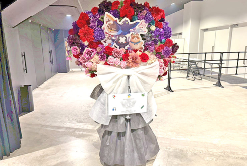 秘密結社holoX様の #SSholoX世界リペイント計画 公演祝いフラスタ @ぴあアリーナMM