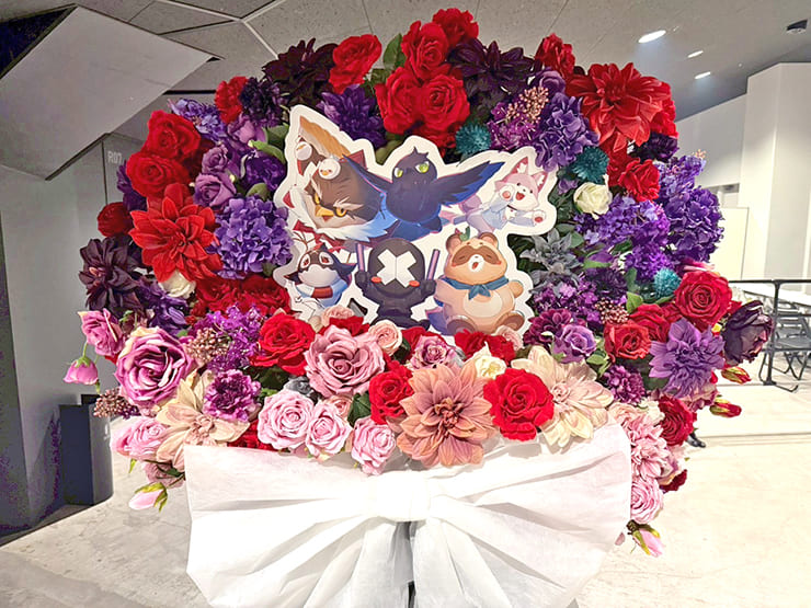 秘密結社holoX様の #SSholoX世界リペイント計画 公演祝いフラスタ @ぴあアリーナMM