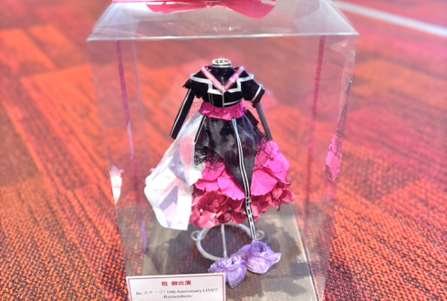 トライアムトーン 旭日向役 和泉風花様の #Rst_10thAnniv ライブ出演祝い花 衣装再現ミニトルソーアレンジ @川口総合文化センターリリア・フカガワみらいホール