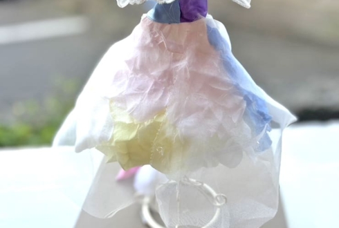 アルシュシュ 空野音々役 吉武千颯様の #Rst_10thAnniv ライブ出演祝い花 衣装再現ミニトルソーアレンジ @川口総合文化センターリリア・フカガワみらいホール