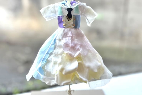 アルシュシュ 古海チエ役 中林新夏様の #Rst_10thAnniv ライブ出演祝い花 衣装再現ミニトルソーアレンジ @川口総合文化センターリリア・フカガワみらいホール