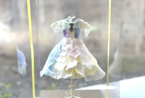 アルシュシュ 古海チエ役 中林新夏様の #Rst_10thAnniv ライブ出演祝い花 衣装再現ミニトルソーアレンジ @川口総合文化センターリリア・フカガワみらいホール