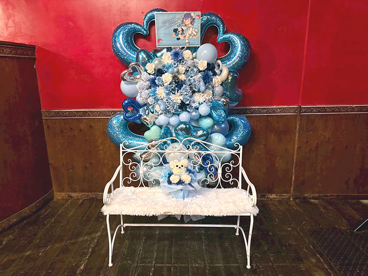 Maison de Queen もいちゃんの生誕祭祝いフラスタ @渋谷スターラウンジ