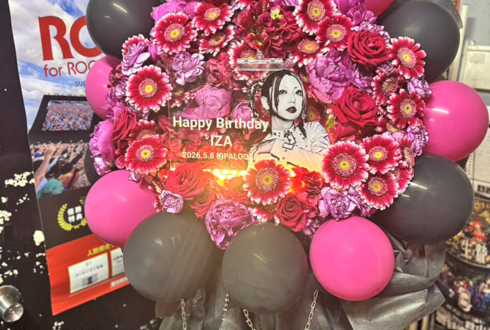 RAZOR IZA様の生誕祭祝いフラスタ @柏PALOOZA