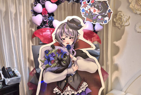 望月エリス様（えりす団長）の生誕祭祝いフラスタ @Cafe&Bar Palette