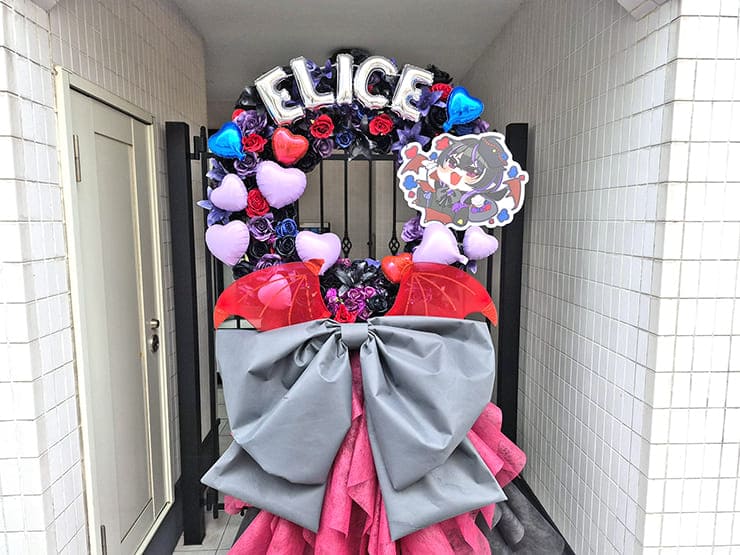望月エリス様（えりす団長）の生誕祭祝いフラスタ @Cafe&Bar Palette