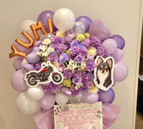 若月佑美様の生誕祭祝いフラスタ @THE BAGUS PLACE