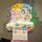相良茉優様 中須かすみ様&前田佳織里様 桜坂しずく様&田中ちえ美様 天王寺璃奈様&小泉萌香様 三船栞子様の #虹ヶ咲 8thライブ公演祝い新幹線モチーフフラスタ @大阪城ホール