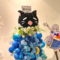 猫月みお様の #あみゅどるA5D 公演祝いネコモチーフフラスタ @TEMPO HARBOR THEATER