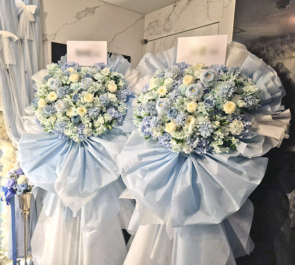 Dreamy chuume♡様のプレオープン祝いフラスタ2基 @新宿区歌舞伎町