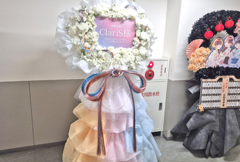 ClariS様のライブ公演祝いフラスタ @Kanadevia Hall