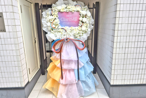 ClariS様のライブ公演祝いフラスタ @Kanadevia Hall