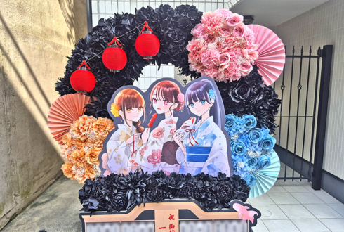 ClariS様のライブ公演祝いリースフラスタ @Kanadevia Hall