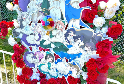 蓮ノ空女学院スクールアイドルクラブ様の #蓮ノ空6th埼玉 公演祝いブーケ組み込みフラスタ @ベルーナドーム
