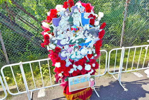 蓮ノ空女学院スクールアイドルクラブ様の #蓮ノ空6th埼玉 公演祝いブーケ組み込みフラスタ @ベルーナドーム