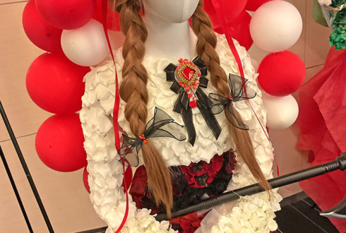 遊佐こずえ様 花谷麻妃様の #デレミュ_オブザデッド 出演祝い衣装再現フラスタ @オリックス劇場