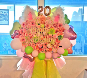 アイドルカレッジ 志賀乃愛様の生誕祭祝いフラスタ @原宿RUIDO