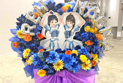 青山なぎさ様 葉月恋様の #ちゅーとりえらいぶ2026 公演祝いフラスタ @LaLa arena TOKYO-BAY
