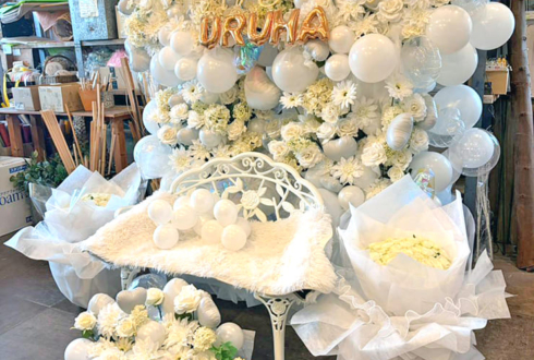 うるは様の生誕祭祝い連結フラスタ&花束 @舞々悪魔